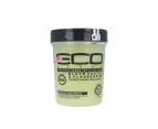 Eco Shine Gel - Black Castor and Flaxseed by Ecoco for Unisex - 8 oz Gel