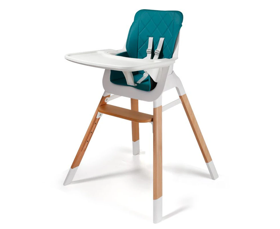 Joy Baby Ellie 2 in 1 Bar Stool Highchair - Aqua