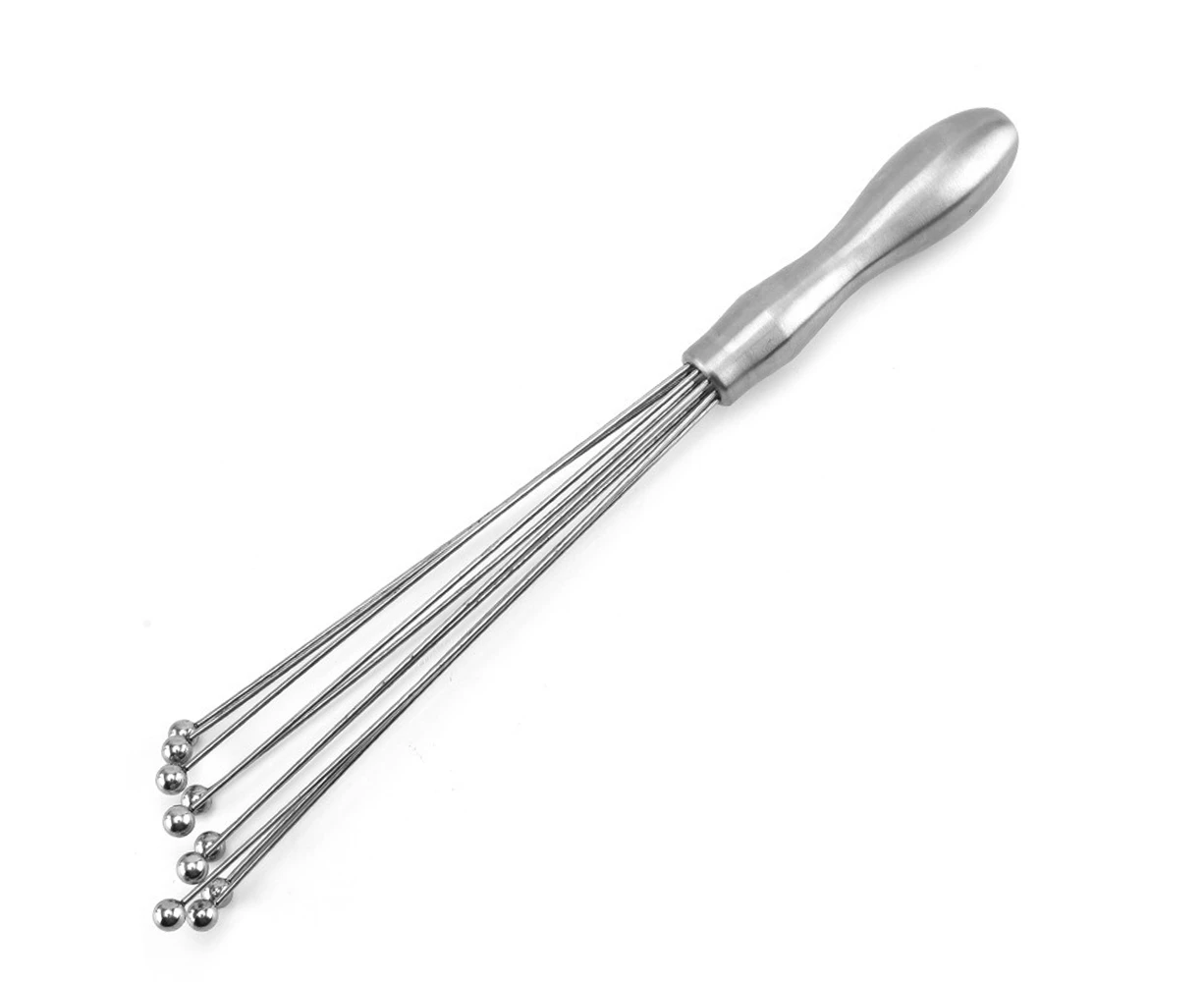 Professional Chefs Stainless Steel Ball Whisk. Great for blending, whisking, beating, and stirring. (12inch)