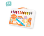 YPLUS METEOR Silky Gel Crayon Set 12 colours