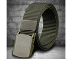 Belt Adjustable Exquisite Buckle Men Lightweight All Match Waist Belt for Daily Wear Light Brown