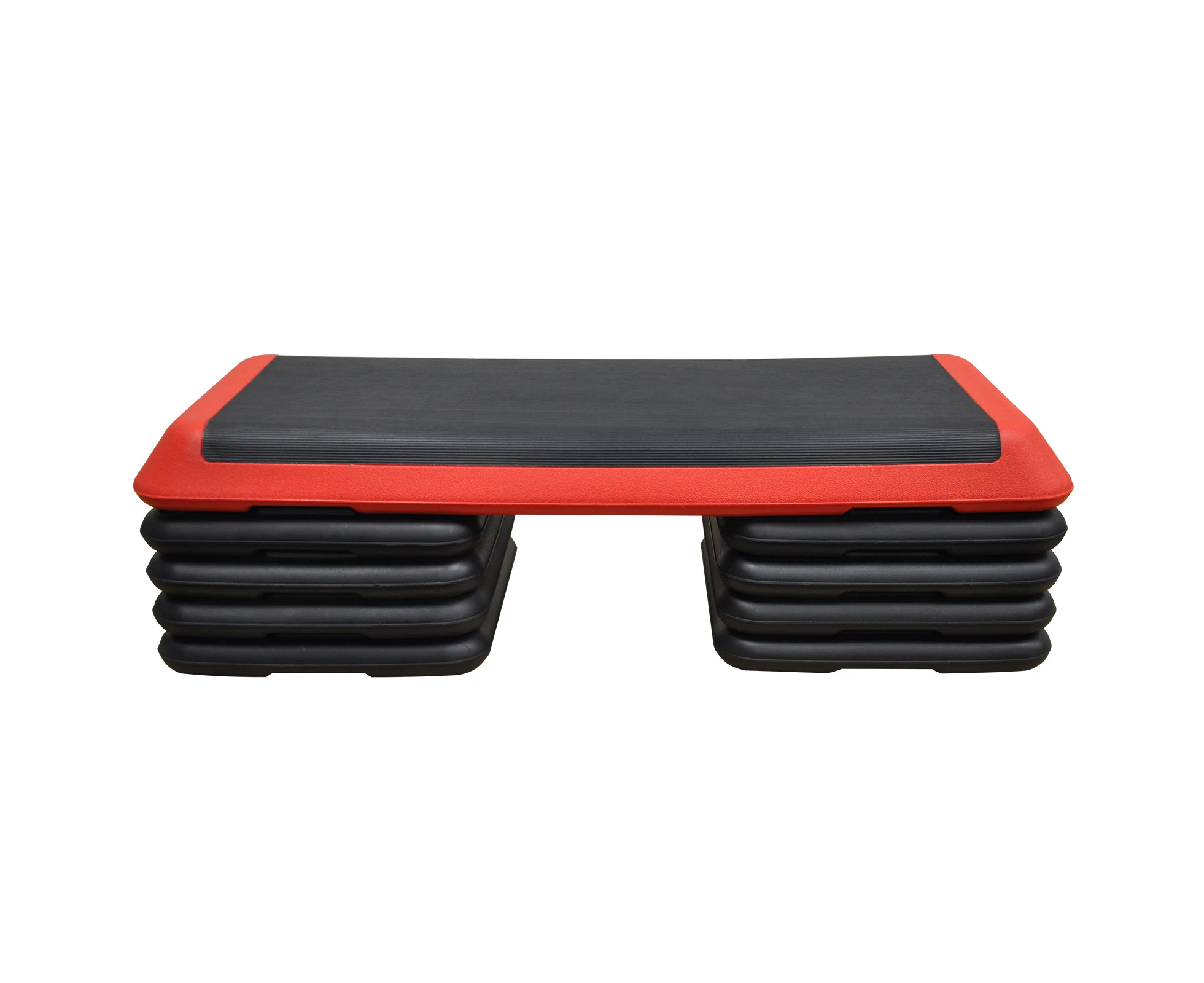 XL - Aerobic Step - 110cm*40cm Cardio Exercise Stepper - Red Stepper 8 Risers