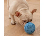 Dog Feed Toy Educational Hide Food Bite Resistant Stress Relief Dog Chew Toy Pet Training-Blue