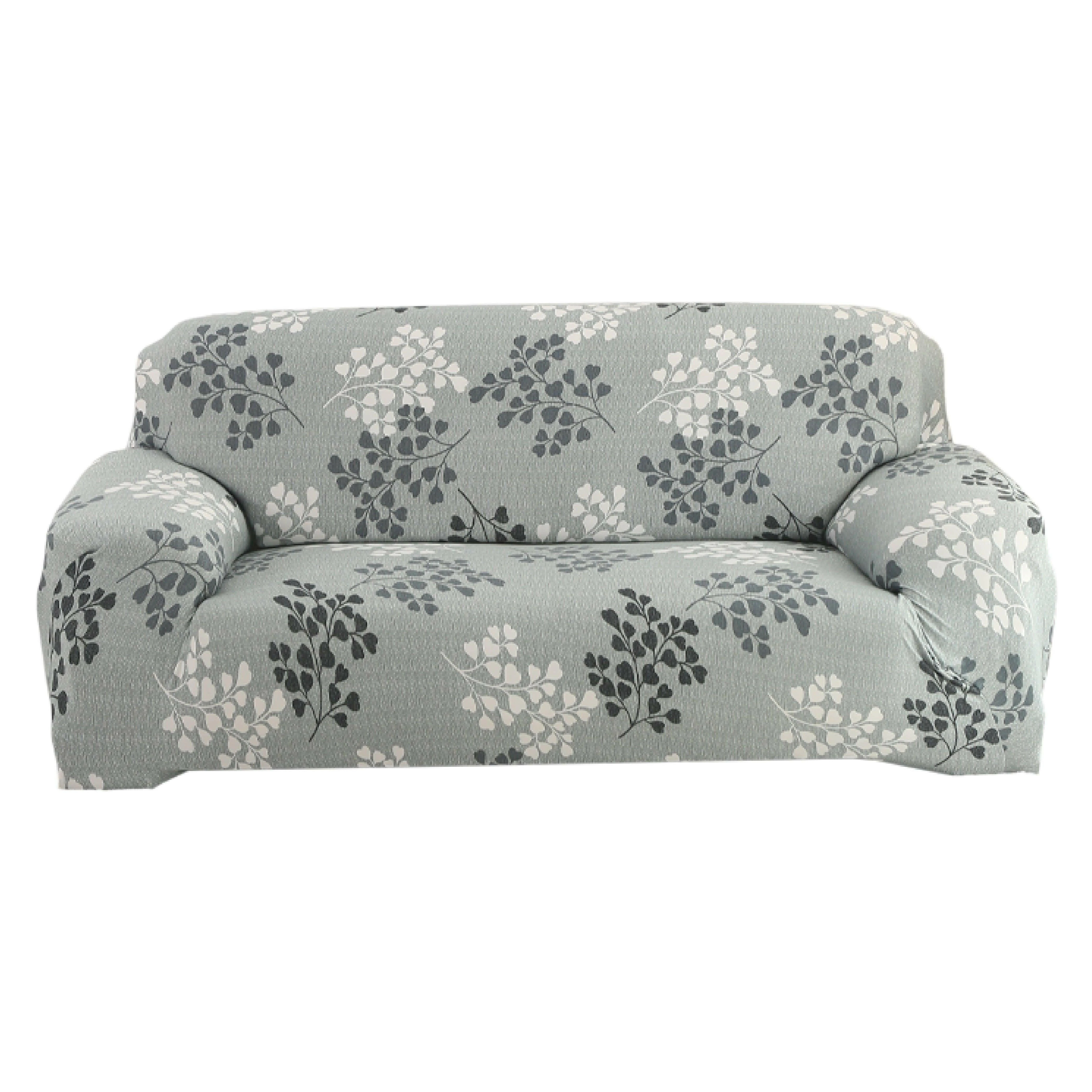 Hyper Cover Stretch Sofa Cover with Patterns Autumn Leaves