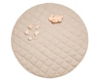 Outlook Baby Jersey Quilted Play Mat (Waterproof Backing) - Wheat
