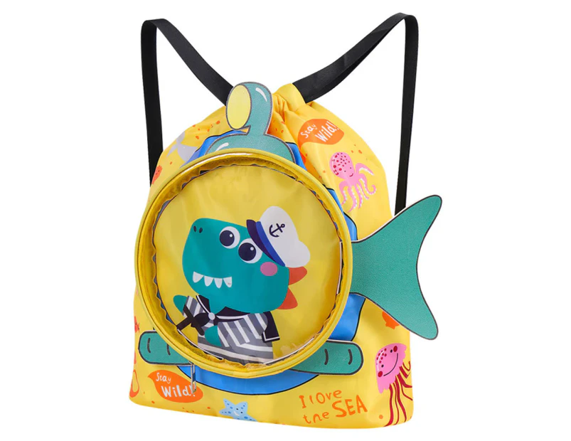 Children Waterproof Swimming Bag Dry Wet Separation Beam Mouth Backpack-S