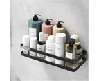 Bathroom Shelf Bathroom Storage Holder SUS 304 Bath Shower Shelf Black Bath Shampoo Holder Basket Holder Corner shelf20cm