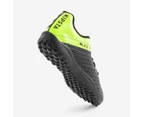 DECATHLON KIPSTA Hard Ground Football Boots Agility 100 HG - Black/Yellow