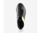 DECATHLON KIPSTA Hard Ground Football Boots Agility 100 HG - Black/Yellow