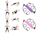 Fitness Equipment Pilates Bar - Pink