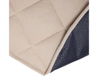 Outlook Baby Jersey Quilted Play Mat (Waterproof Backing) - Wheat