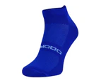 Merino Wool Running Socks | Comodo | Lightweight Cushioned Ankle Sport Socks for Men & Women - Blue - Blue