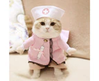 -l-Halloween Pet Nurse Transfiguration Dress Upright Dog Creative Clothes