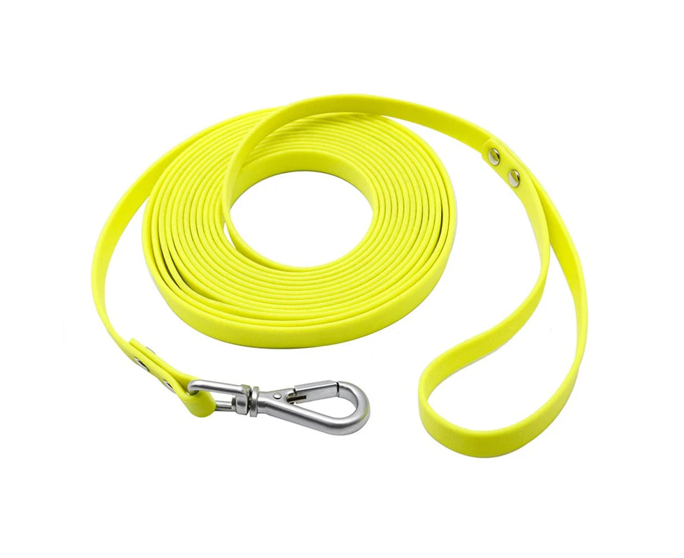 Waterproof Outdoor Long Dog Leash - Yellow