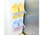 3 Pack Shoe Rack Plastic Bathroom Shoes Organizers Slippers Drain Storage Rack