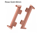 1 Pair Useful Watch Band Clasp Glossy Hard Smart - Rose Gold