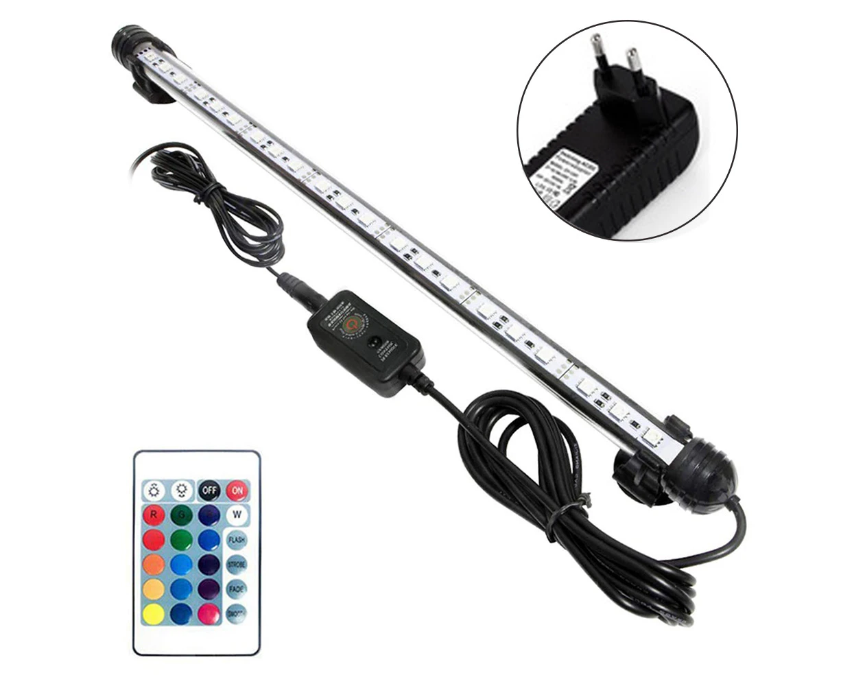 Submersible Led Aquarium Lights, Aquarium Lights With Timed Automatic On/Off, Led Strips For Fish Tanks,,38Cm