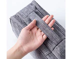 Travel Underwear Organizer Bra Storage Bag Socks Bag Layer Cosmetic Bag-Gray