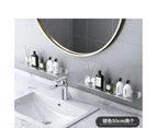 Bathroom Shelf Bath Shower Shelf Aluminum Black White Bathroom Corner shelf Wall Mounted Black Aluminum Kitchen Storage holder—White 30