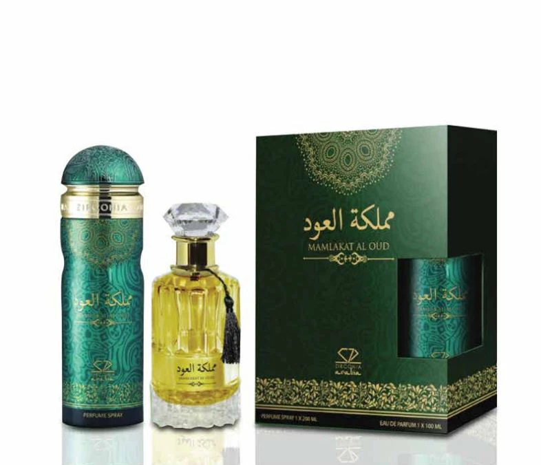 Zirconia Arabia Mamlakat al oud EDP Perfume Spray Set For Unisex