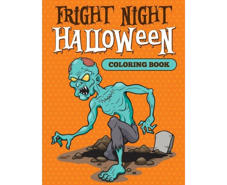 Fright Night Halloween Coloring Book by Speedy Publishing LLC