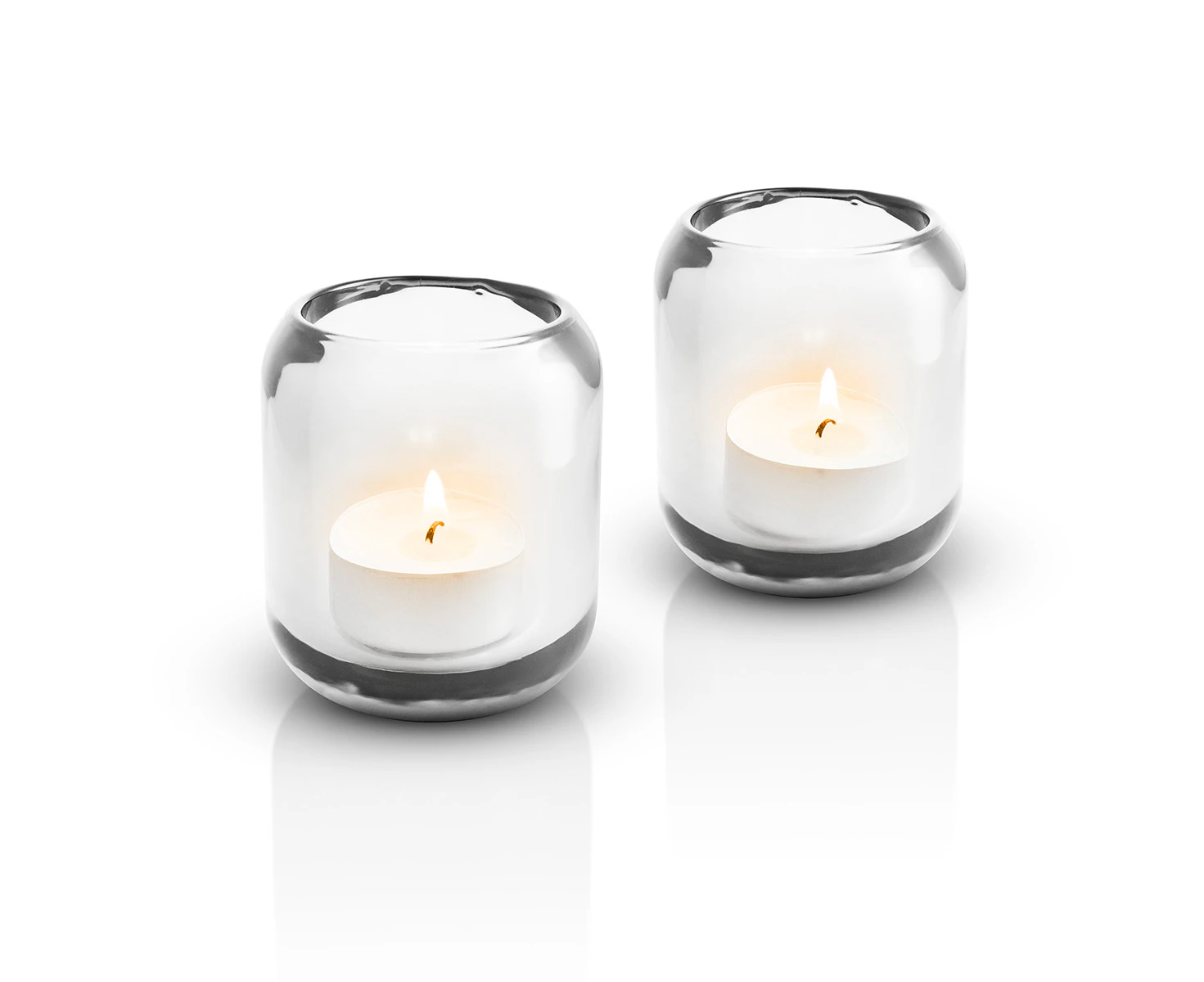 Acorn Tealight Holder (2pcs) - Clear