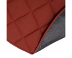 Outlook Baby Jersey Quilted Play Mat (Waterproof Backing) - Rust