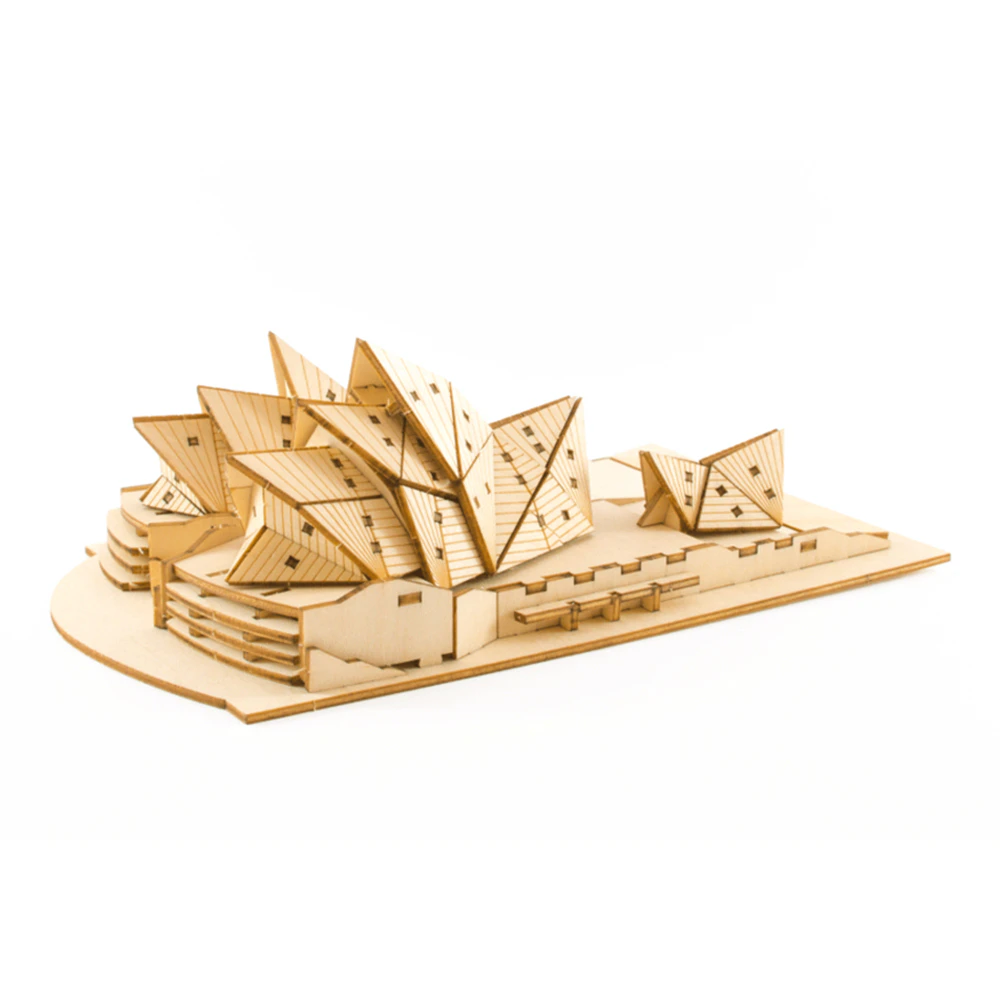 Ki-gu-mi Sydney Opera House Puzzle 3D Puzzle Model Kit