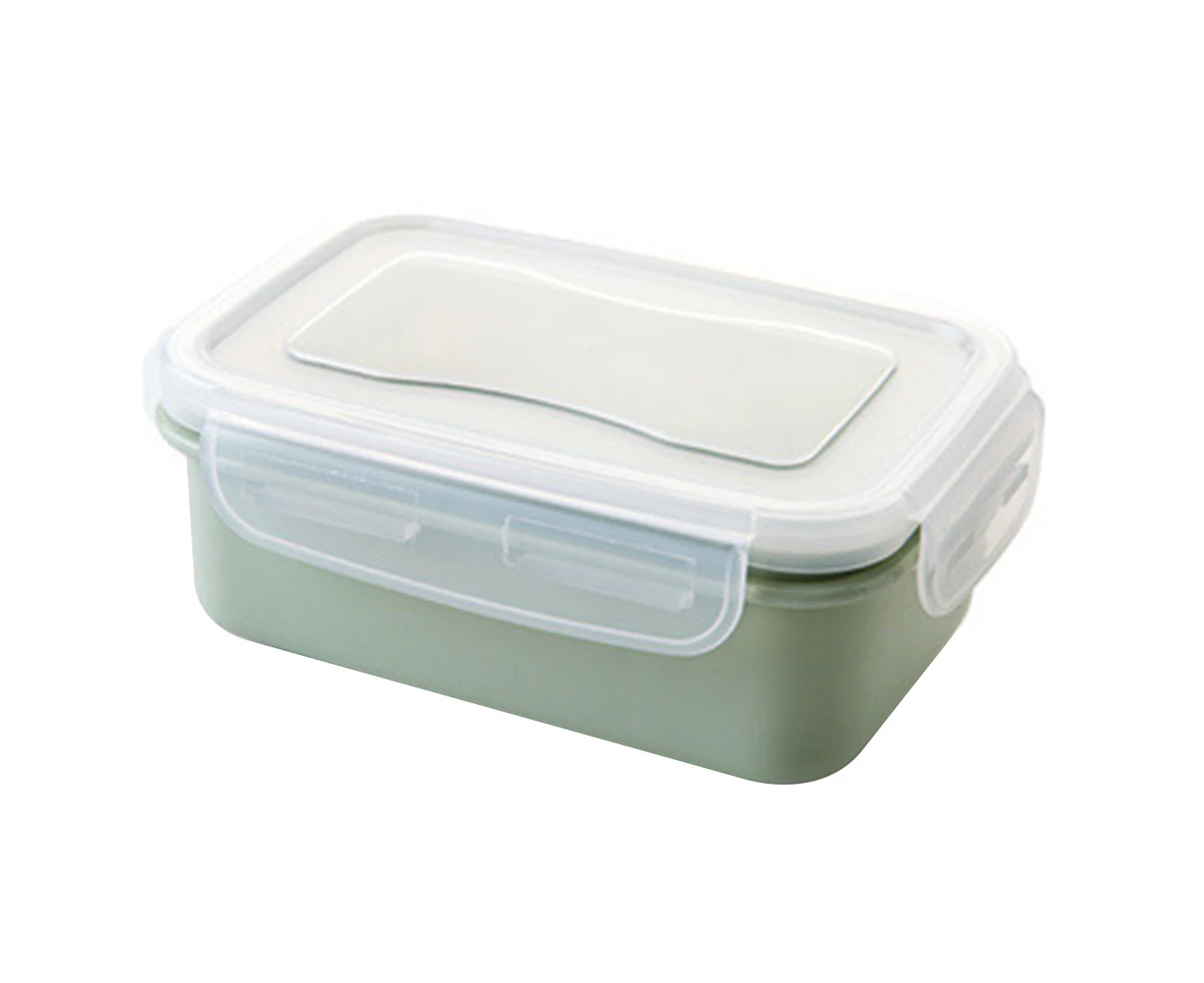 Rectangle Round Food Preservation Box Sealed Refrigerators Container Storage Box - Green Rectangle