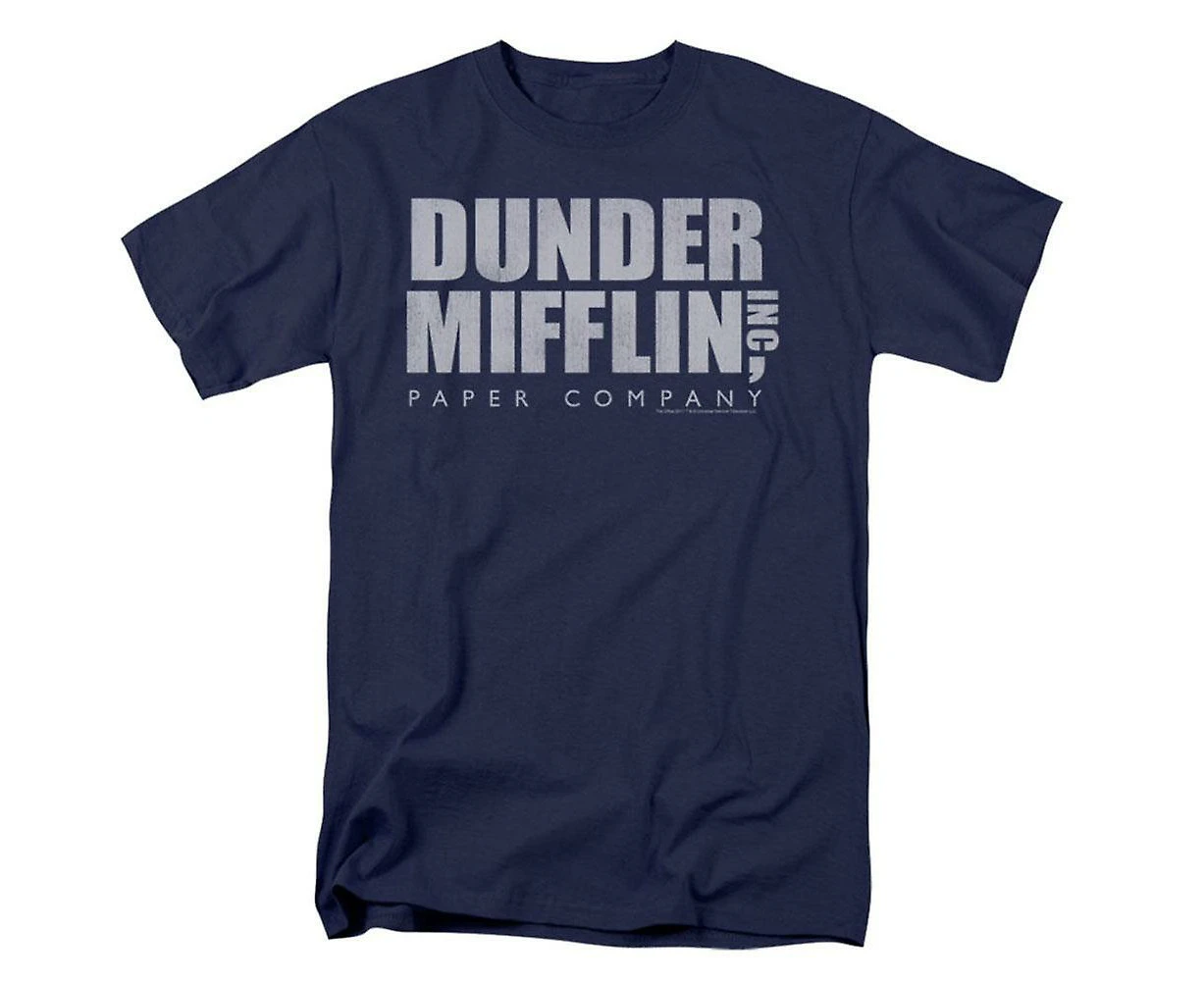 The Office Dunder Mifflin Distressed T-shirt - As shown