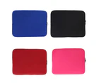 Soft Case Bag Cover Laptop Sleeve Pouch for MacBook Pro Air Notebook Ultrabook - Black