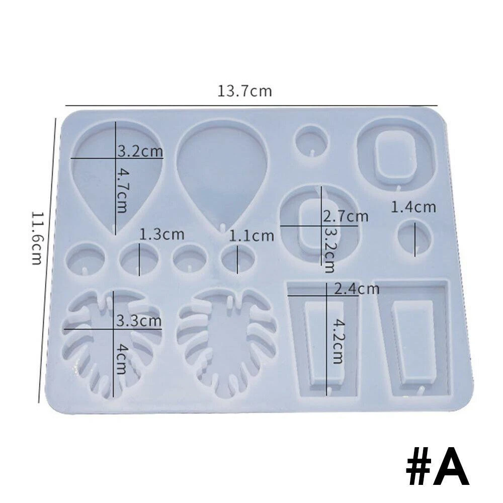 Resin Making Jewellery Mould Pendant Craft DIY Tools - #A