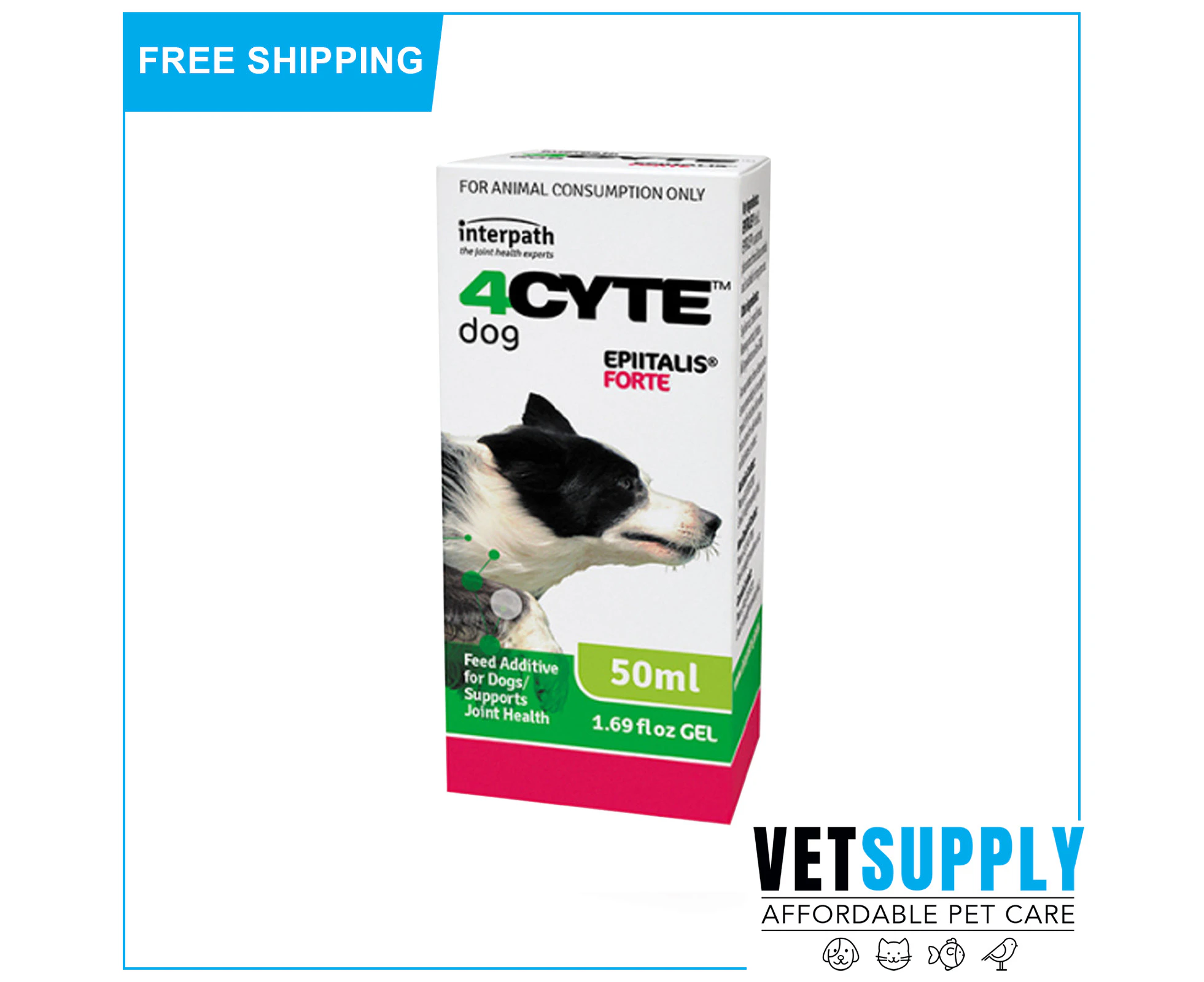 4Cyte Canine Epiitalis Forte Joint Support Gel 50 Ml For Dogs