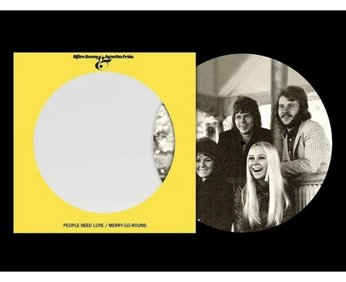 ABBA - People Need Love / Merry-Go-Round  [7-INCH SINGLE] Picture Disc, Holland - Import USA import