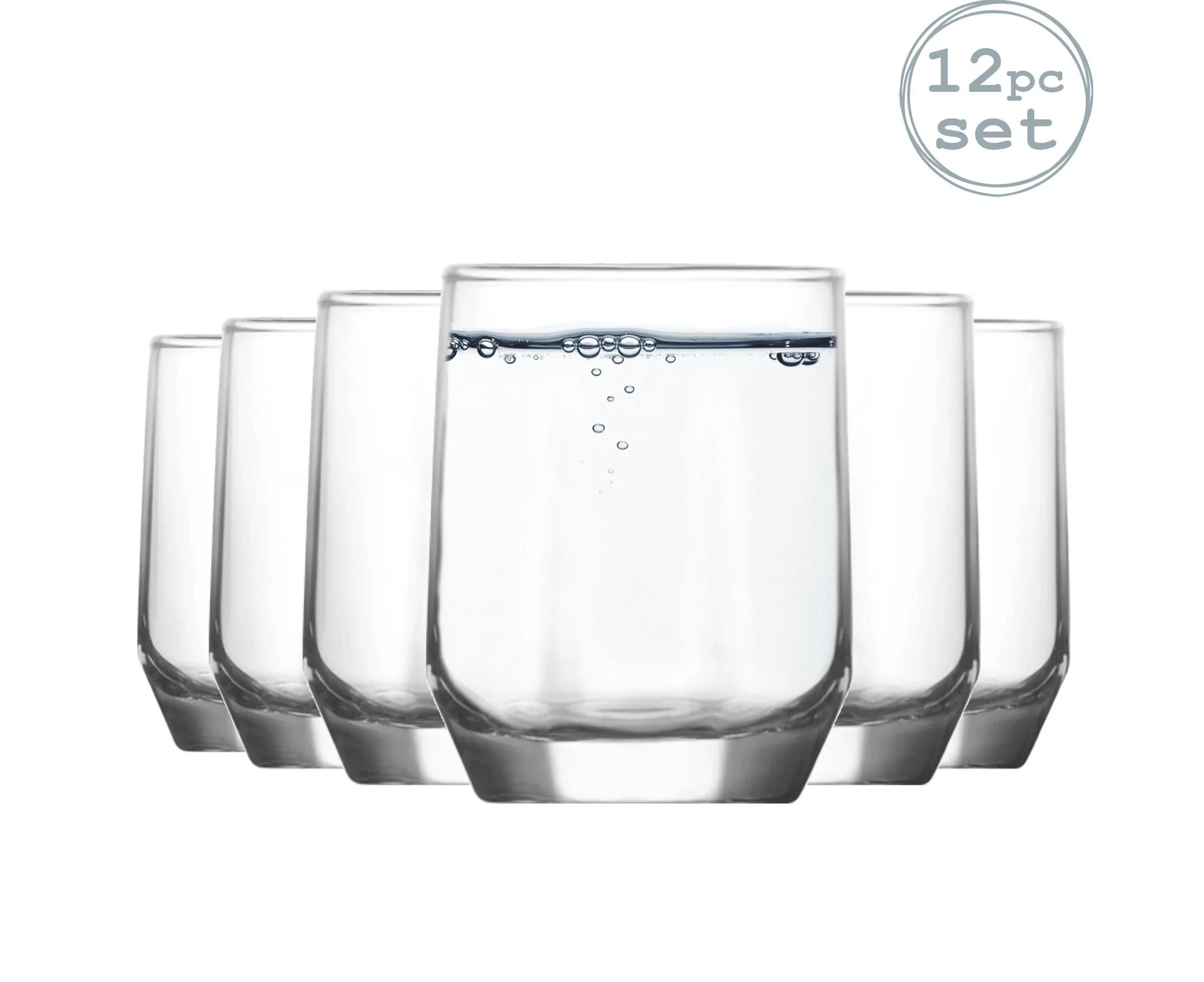 LAV Diamond Liqueur Shot Glasses - 80ml - Pack of 12