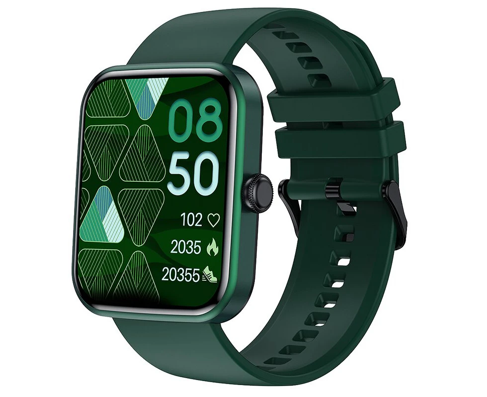 2022 New Women Bluetooth Call Smartwatch Men Customize The Watch Face 1.69 HD Full Touch Screen Fashion Ladies Smart Watch Woman - Green