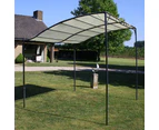 Outdoor Gazebo Garden Patio Sun Shade Fabric Canopy Steel Frame Picnic Shelter