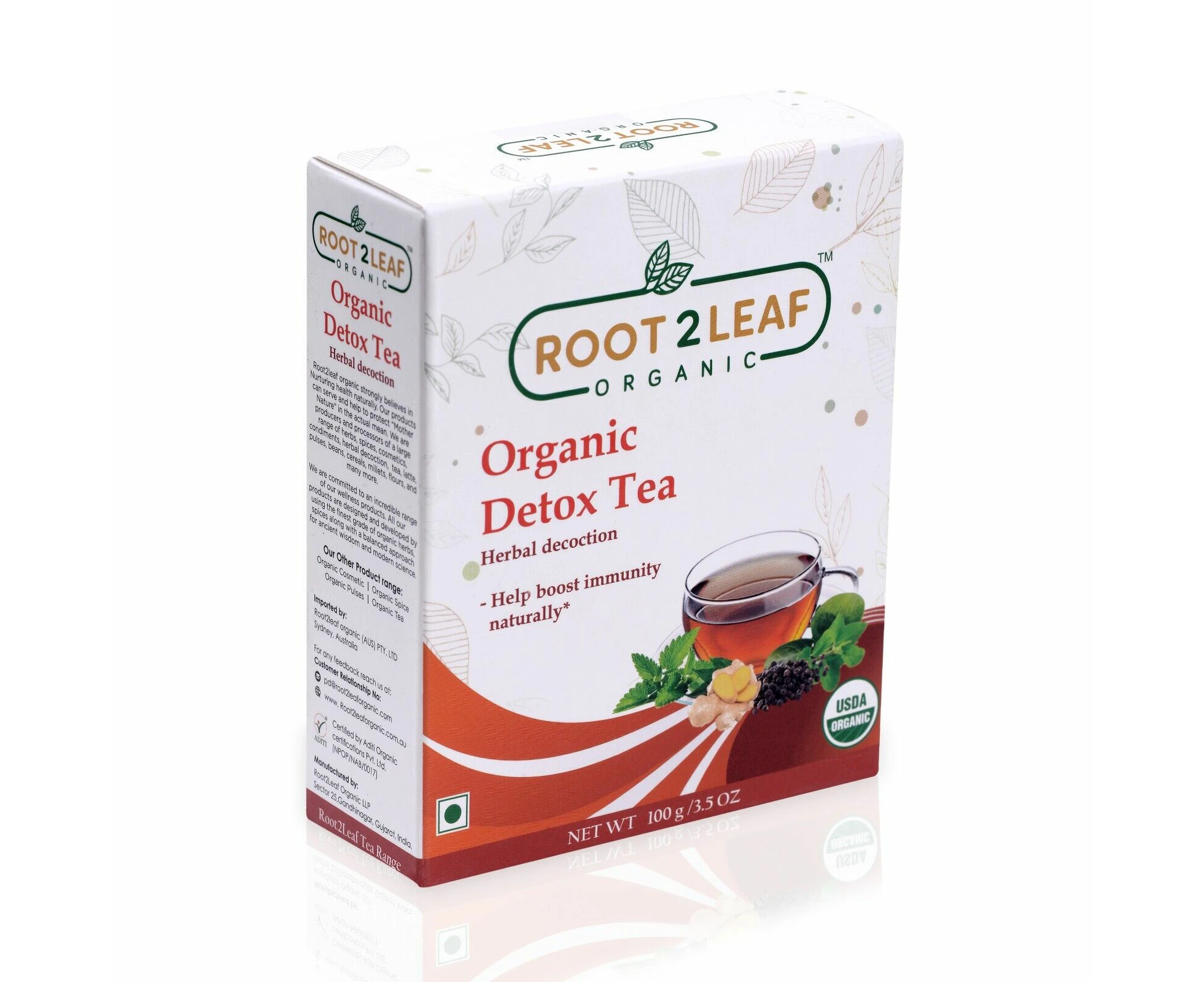 Detox Tea Immunity Kahwa 100 Gm by Root2leaf Organic