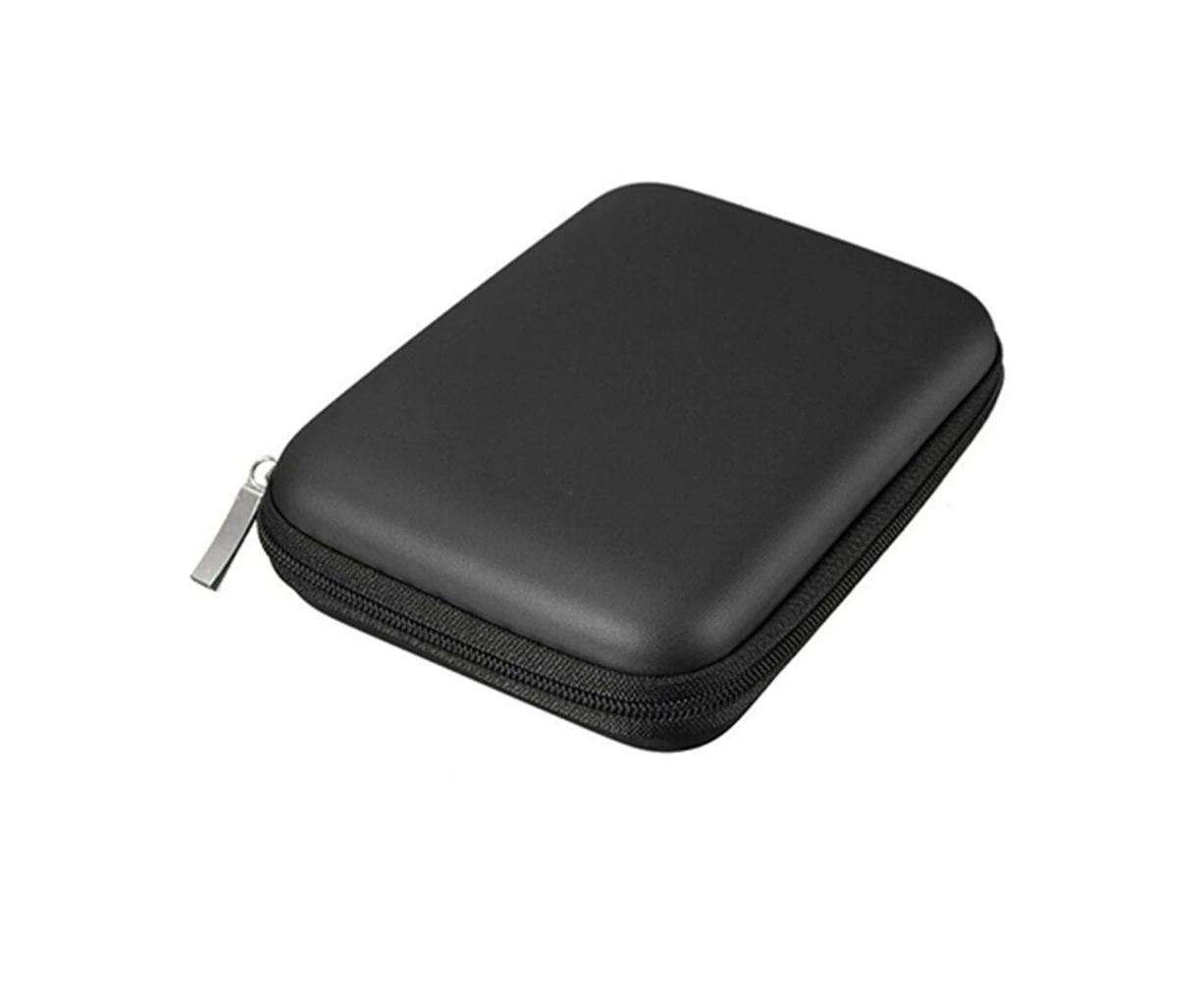 Carry Case Cover Pouch for 2.5 Inch USB External HDD Hard Disk Drive Protect Bag - Black