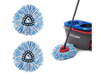 2 Pack Mop Replacement Heads for O-Cedar Spin Mop Microfiber Spin Mop Refills