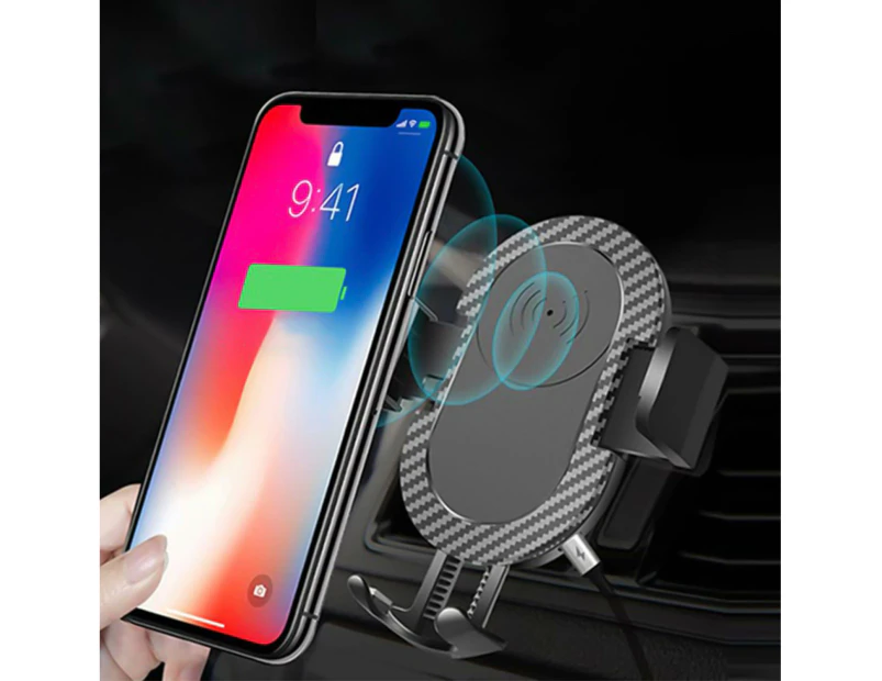 Wireless Charger Wireless Car Charger Smartphone Charging Compatible Car Charger ai-r Air Vent Compatible with Ios and Android Smartphones