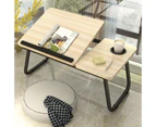 Foldable Laptop Stand Desk Table Tray Bed Study Portable Adjustable