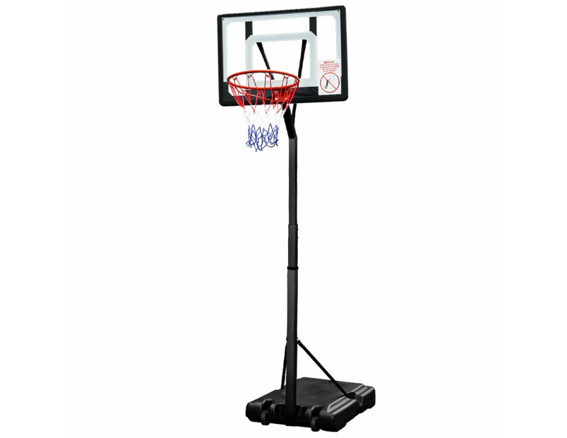 Adjustable Portable Basketball Stand Hoop System Rim - 1.6m to 2.1m