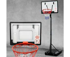 Adjustable Portable Basketball Stand Hoop System Rim - 1.6m to 2.1m