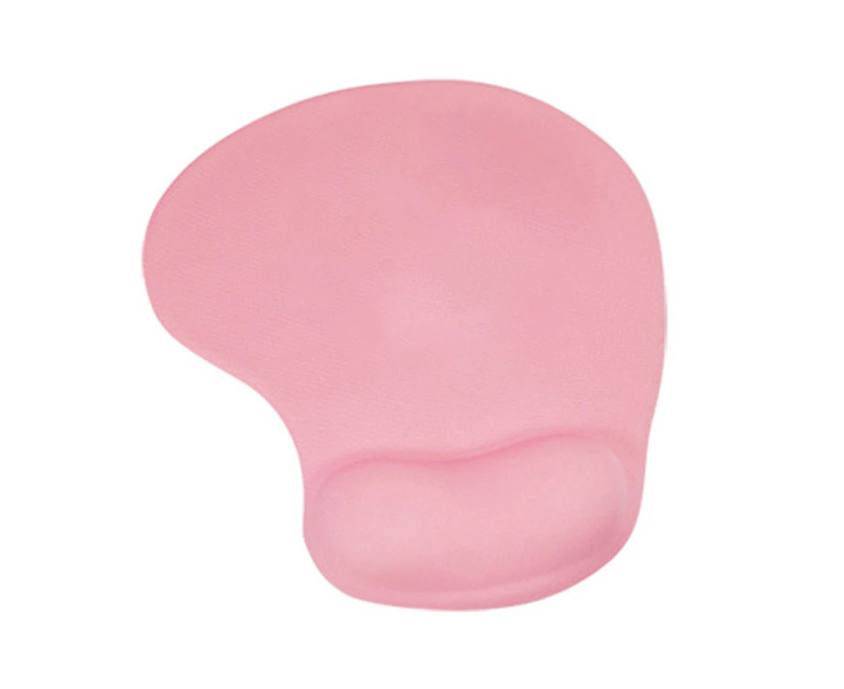 jgl Soft Silicone Non-Slip Comfort Wrist Support Mouse Pad Mice Mat for PC Laptop-Pink - Pink