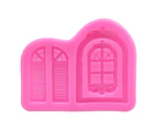 3D Silicone Baking Mould Window Door Shape Cake Chocolate Fondant Mold