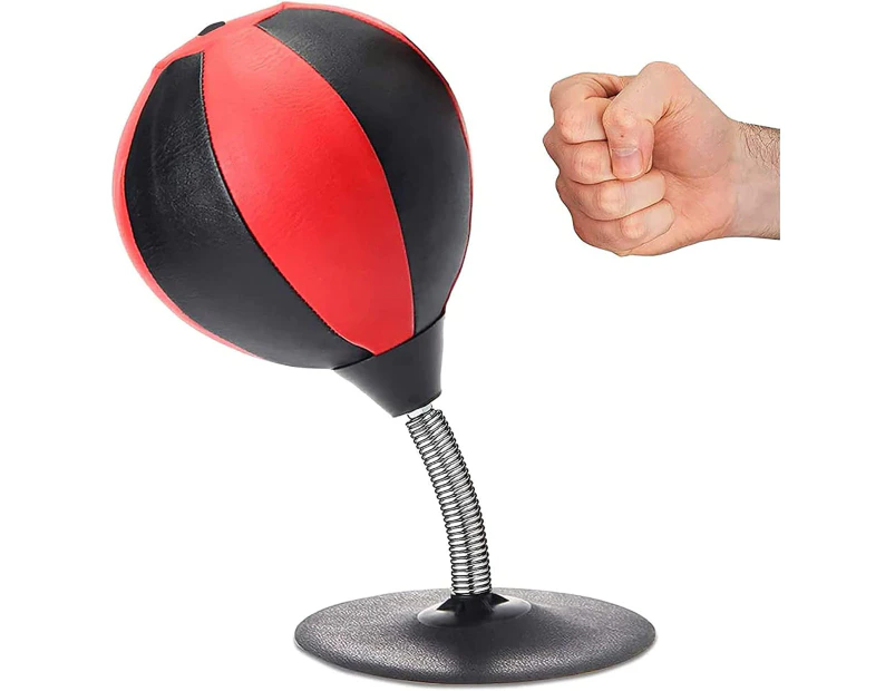 Punching Bag With Suction Cup - Stress Buster Desktop Punching Bag Punching Bag Plastic Sandbag