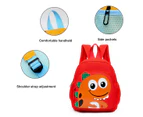 Mini Backpack - Kids Bags For Perschool - Schoolbags  - 3D Cartoon Dinosaur Kindergarten Schoolbag,Red