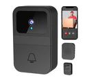 Wireless WiFi Doorbell Intelligent Visual Doorbell Night Vision Security Door Bell with Dingdong Machine