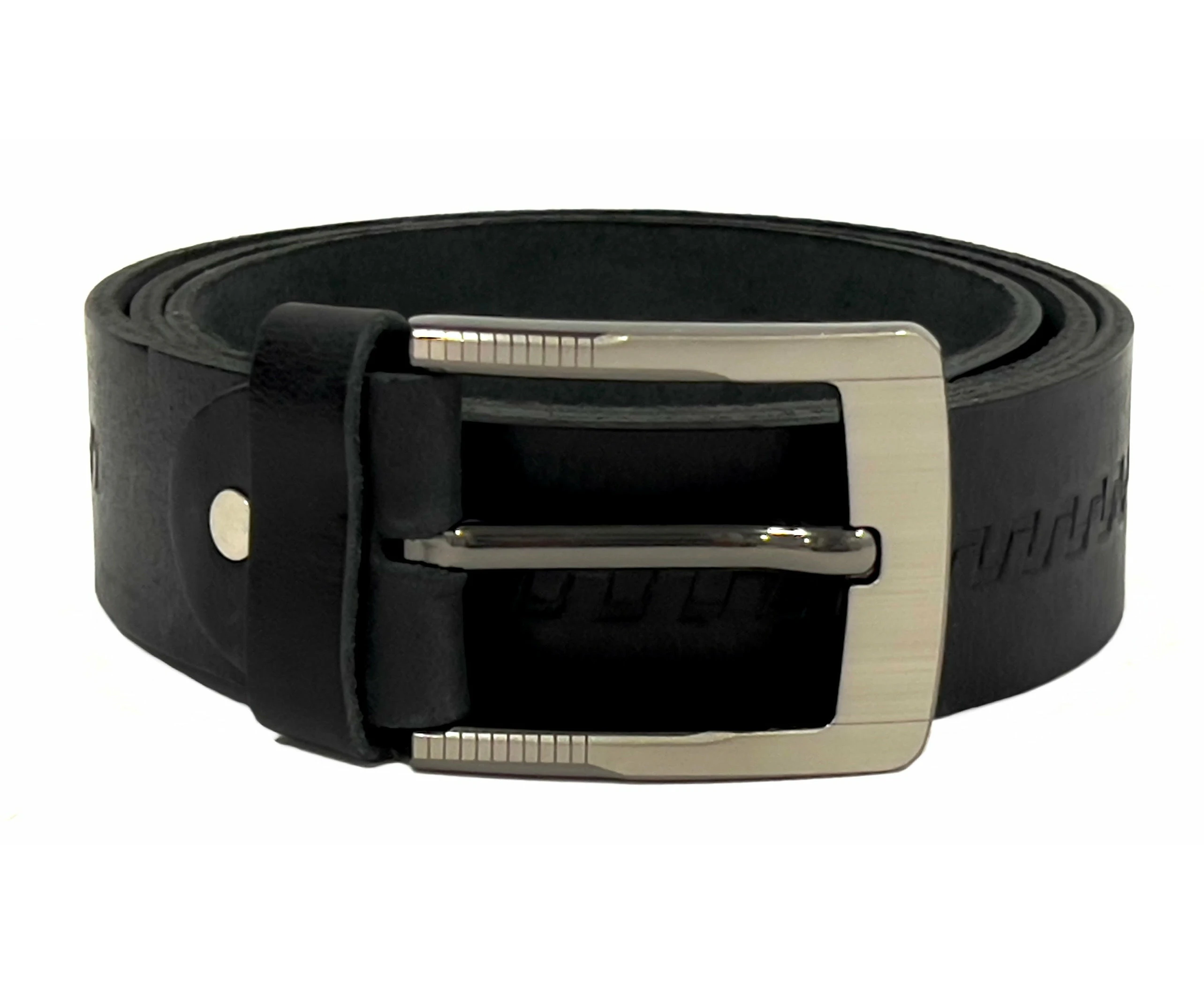 HAARLEM Men KUZE 16330 Leather Belt Black